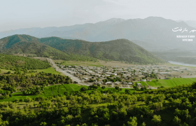 نمایی از شهر بازفت در فروردین ۱۴۰۴